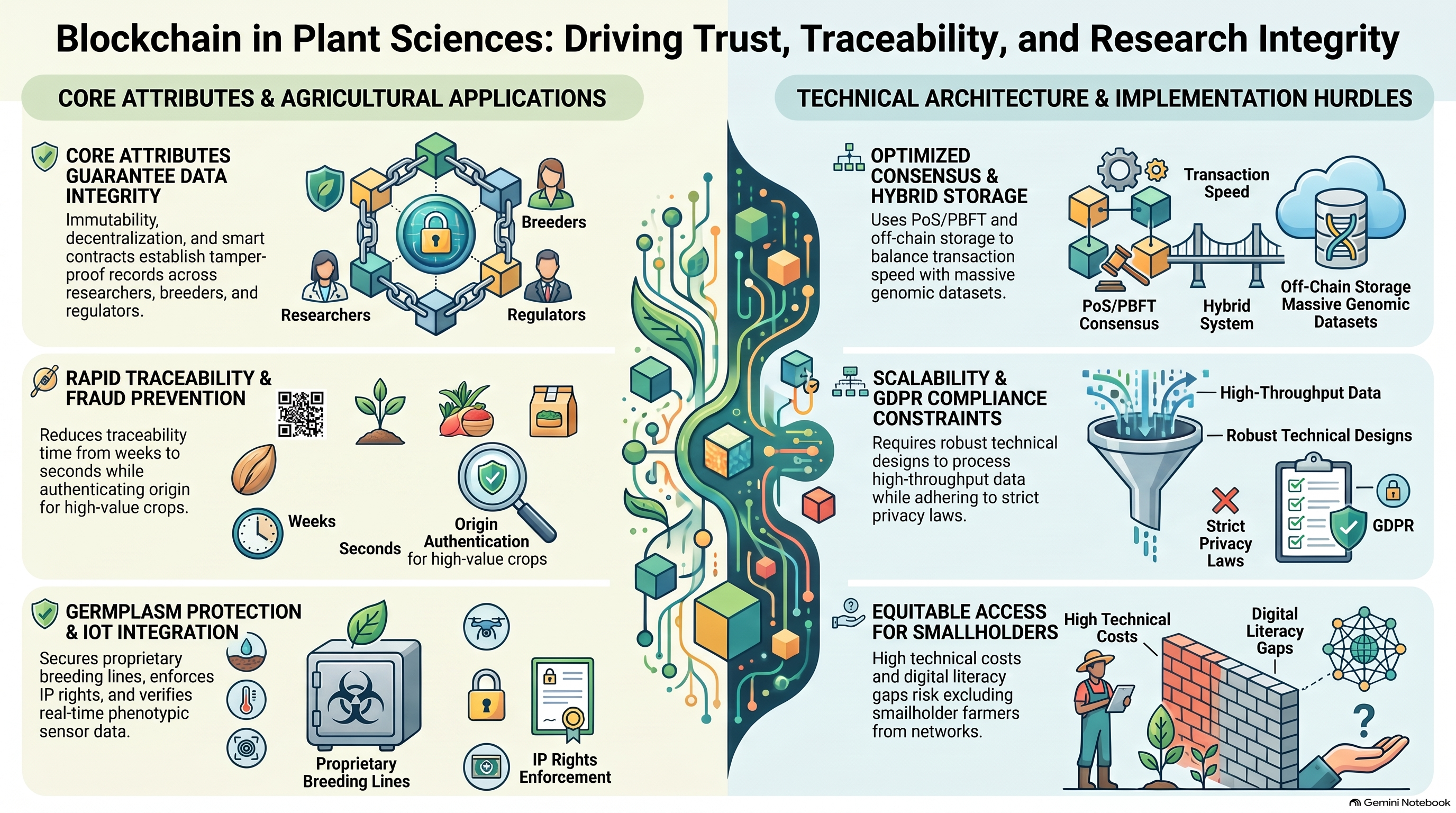 Blockchain in Plant Sciences